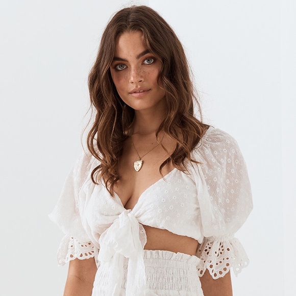 Spell | Daisy Chain Tie Top | M - Picture 2 of 14